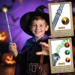 Light Up Magic Wizard Wand Set with Colors