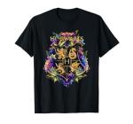 Hogwarts Floral Crest Long Sleeve T-Shirt