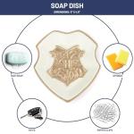 Harry Potter Hogwarts Crest Soap Dish in Gold