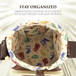 Harry Potter Quidditch Crossbody Water Bottle Bag