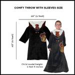 Harry Potter Hogwarts Rules Blanket with Sleeves