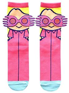 Luna Lovegood Crew Socks with Spectrespecs Design