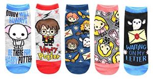Harry Potter Dobby & Luna Lovegood Ankle Socks 5 Pack