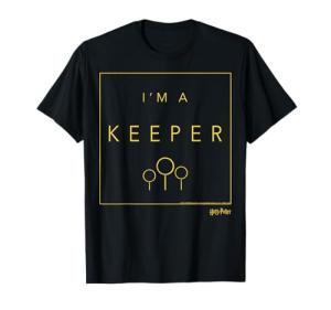 Harry Potter I'm A Keeper Quidditch T-Shirt
