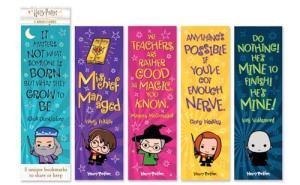 Harry Potter Wizards and Wands 2-Sided Bookmarks Set