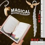Harry Potter Golden Snitch Metal Bookmark Charm