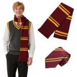 Harry Potter Striped Scarf and Hat Set