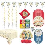 Unique Harry Potter Party Kit | Deluxe Party For 16 | Officially Licensed | Plates, Napkins, Paper Table Cover, Decor Kit | Wizard Birthday Decorations For Kids, Fast Setup, Cohesive Party Look