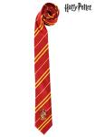 elope Gryffindor Harry Potter Classic Necktie - Satin Fabric with House Crest - UNISIZE - Red