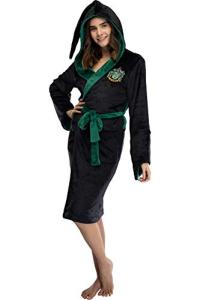 Harry Potter Juniors' Plush Costume Robe Hogwarts Houses - (Slytherin, X-Large)