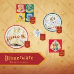 Unique Harry Potter Party Supplies | Plates & Napkins Party Bundle | Serves 16 | Officially Licensed | Wizard Theme Disposable Tableware For Birthday Parties, Classrooms, Movie Nights, Easy Cleanup