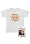 Funko Pocket POP! & Tee: Harry Potter - Dobby - for Children and Kids - Small - (S) - T-Shirt - Clothes with Collectable Vinyl Minifigure - Gift Idea - Figure and Short Sleeve Top for Boys