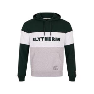 Slytherin Hoodie with Crest - Unisex Large