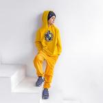 Harry Potter Youth Hoodie with Crest in Yellow