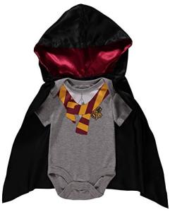 Gryffindor Baby Bodysuit with Cape Outfit