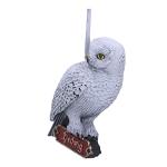 Hedwig Owl Rest Ornament - Harry Potter Gryffindor