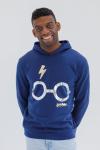 Harry Potter Boys Blue Fleece Hoodie Ages 10-12