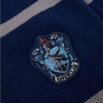 Ravenclaw Knitted Crest Scarf - Blue & Silver