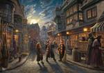 Harry Potter Diagon Alley 500-Piece Jigsaw Puzzle