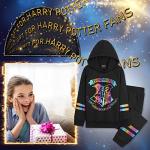 Harry Potter Girls Hoodie and Tracksuit Set