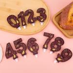Wizard-Themed Birthday Number Candles for Kids