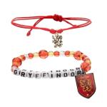 Gryffindor House 2-Piece Bracelet Set
