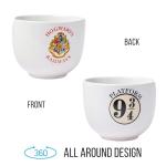 Harry Potter House Crest Ramen Bowl with Chopsticks