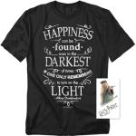Dumbledore Happiness Quote T-Shirt and Stickers