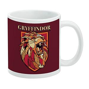 Gryffindor Stained Glass Ceramic Coffee Mug