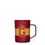 Corkcicle Harry Potter Coffee Mug - Stainless Steel Insulated Cup With Lid For Tea & Coffee - Non-Slip Silicone Base - Durable Travel Mug - Dishwasher Safe - BPA Free - Easy Grip - 16 oz - Gryffindor