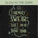 Harry Potter Big Boys Matching Family T-Shirt Kids I Solemnly Swear That Am Up to No Good 10-12