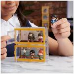 Wizarding World Harry Potter, Micro Magical Moments Action Figures Set with Harry, Ron, Hedwig & Display Case, Kids Toys for Ages 6 and up