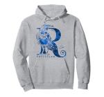 Harry Potter Ravenclaw R Logo Pullover Hoodie