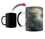 Morphing Mugs Hogwarts Legacy Official Artwork – Wizarding World of Harry Potter - One 11 oz Color Changing Ceramic Mug – Image Revealed When HOT Liquid Is Added!
