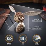 UGEARS Wooden 3D Puzzles for Adults - Harry Potter Golden Snitch Model Building Kits - DIY Crafts 3D Puzzle Harry Potter Puzzle Set - 3D Model Kits for Adults - 120 Pcs