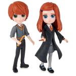 Wizarding World Harry Potter, Magical Minis Ron and Ginny Weasley Friendship Set with 2 Creatures, Kids Toys for Ages 5 and up