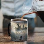 Morphing Mugs Hogwarts Legacy Official Artwork – Wizarding World of Harry Potter - One 11 oz Color Changing Ceramic Mug – Image Revealed When HOT Liquid Is Added!