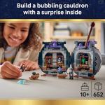 LEGO Harry Potter Cauldron: Secret Potions Classroom Building Toy for Girls & Boys - Pretend Play Set for Kids, Ages 10+ - 2 Minifigures & Hermione's Otter Patronus - Gift Idea for Birthdays - 76464
