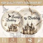 Magical Wizard Party Supplies Set for 20 Guests