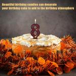 Wizard Themed Number Candles for Birthday Cakes