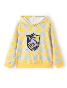 Hufflepuff Kids Hoodie - Hogwarts Style in Yellow