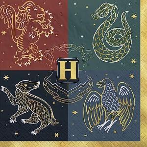 Hogwarts United Harry Potter Party Napkins - 16 Pack