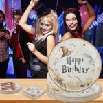 Magical Wizard Party Plates and Napkins Set