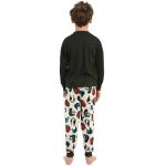 Hogwarts Boys Long Sleeve Pajama Set, Green