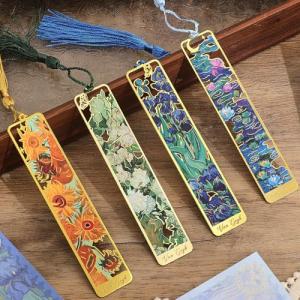 Harry Potter-Themed Metal Bookmarks with Tassel