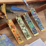 Harry Potter-Themed Metal Bookmarks with Tassel