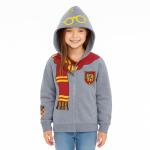 Harry Potter Grey Fleece Hoodie for Kids
