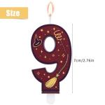 Harry Potter Themed Number Birthday Candles