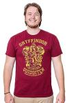 Gryffindor Quidditch Team Adult T-Shirt in Burgundy