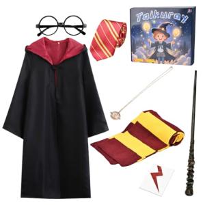 Harry Potter Wizard Costume with Complete Accessories Set